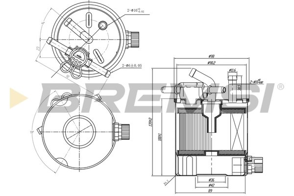 BREMSI FE0835