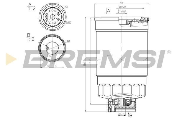 BREMSI FE0348