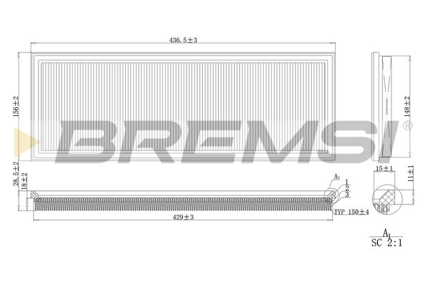 BREMSI FA2137