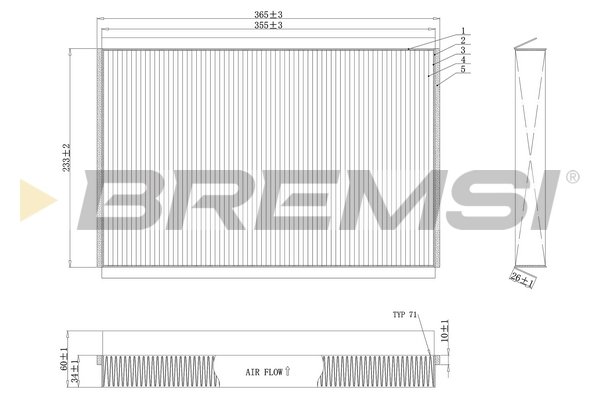 BREMSI FC0857