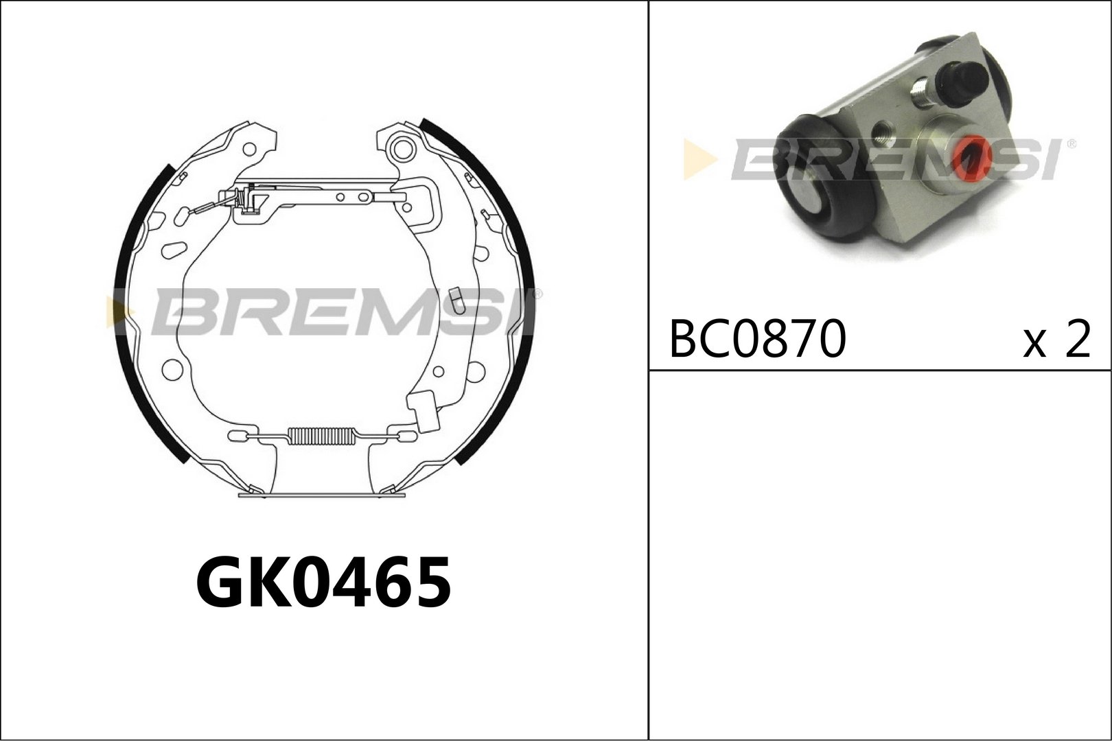 BREMSI GK0465