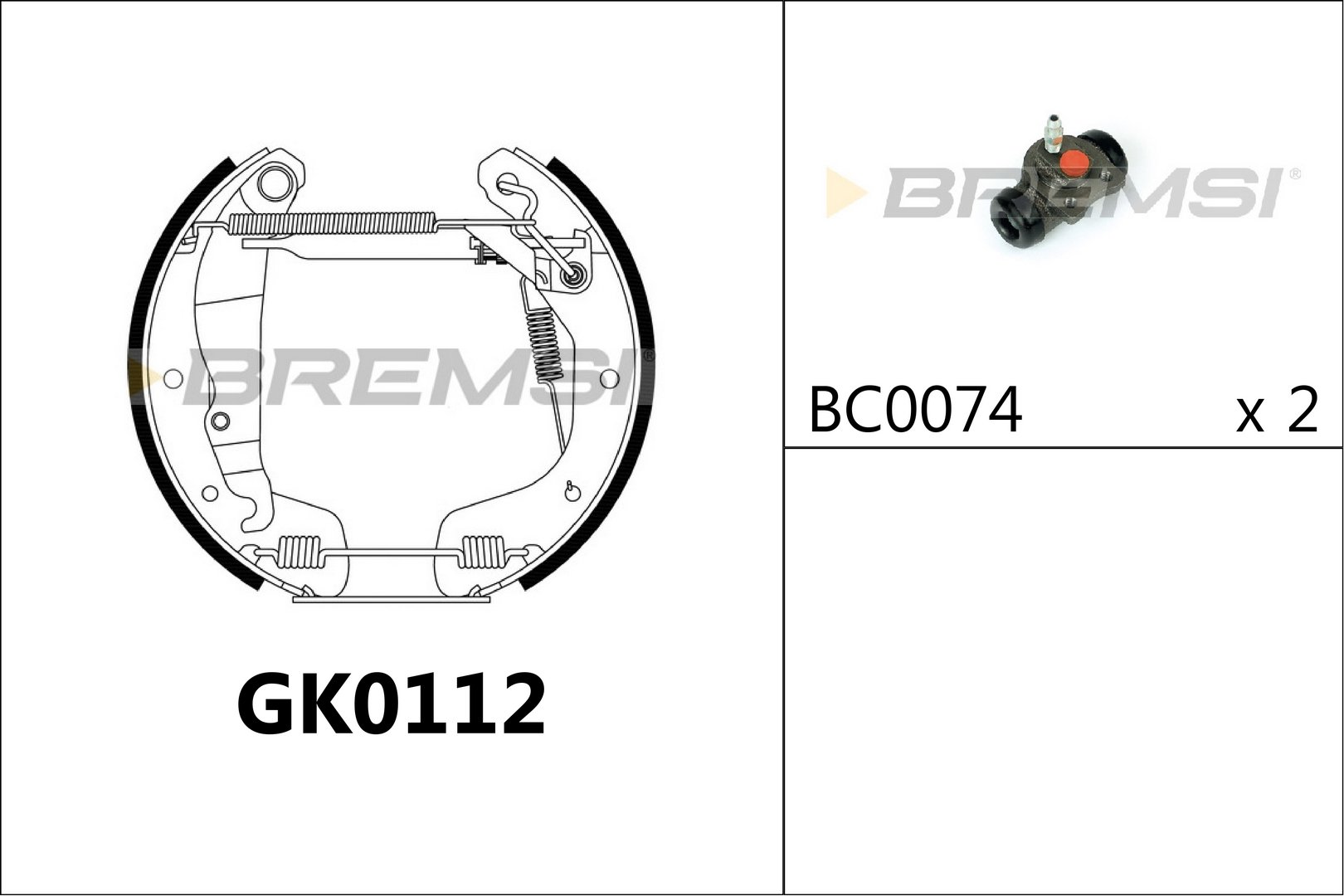 BREMSI GK0112
