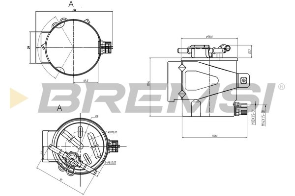 BREMSI FE0388