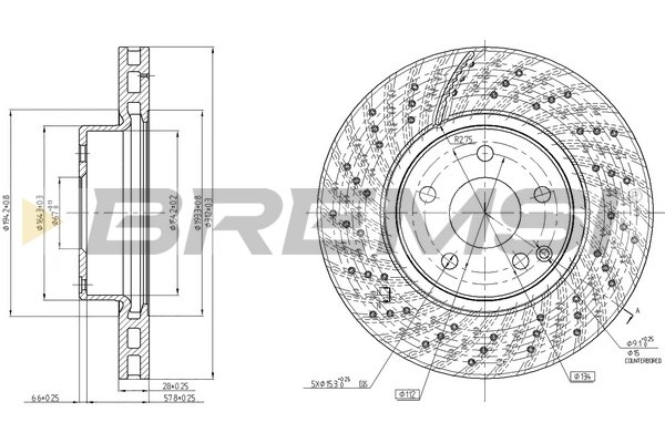 BREMSI CD7427V BREMSI CD7427V