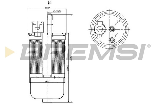 BREMSI FE1504