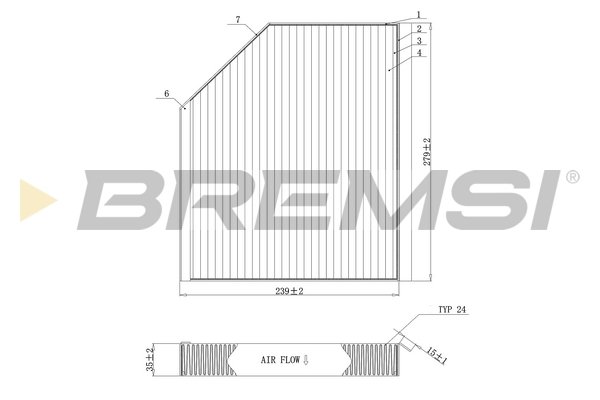 BREMSI FC0406C