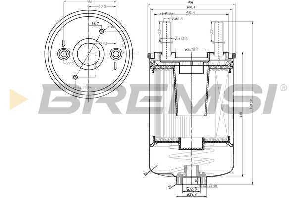 BREMSI FE0791