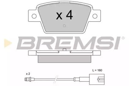 BREMSI BP3511