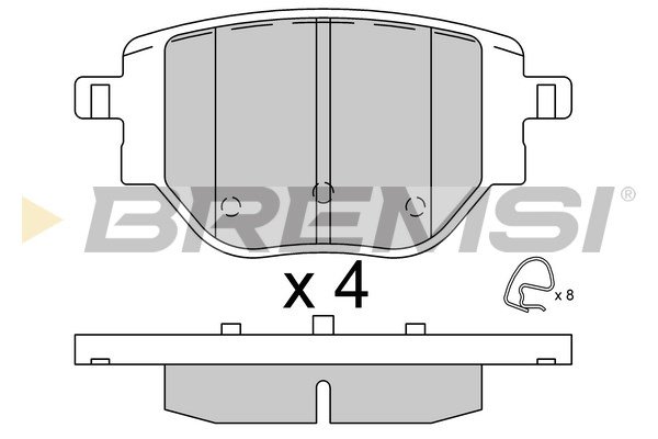 BREMSI BP3917