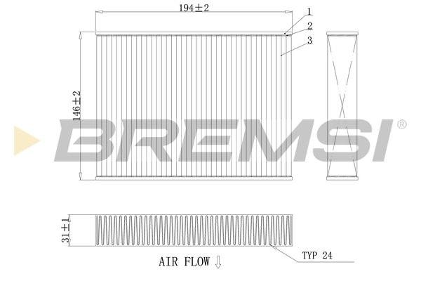 BREMSI FC0432A