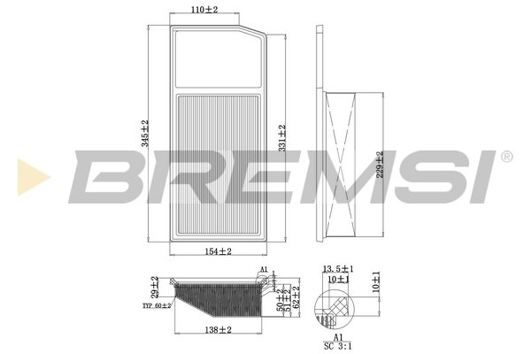 BREMSI FA0206