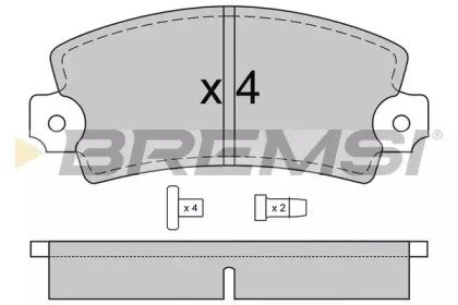 BREMSI BP2220