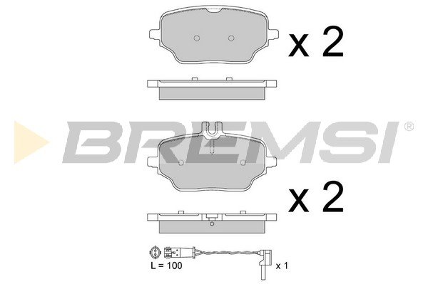 BREMSI BP3882 BREMSI BP3882