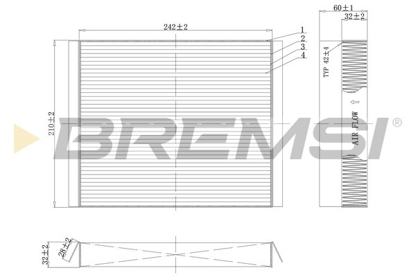 BREMSI FC0501