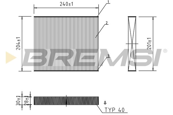 BREMSI FC0449