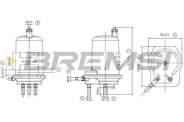 BREMSI FE0776