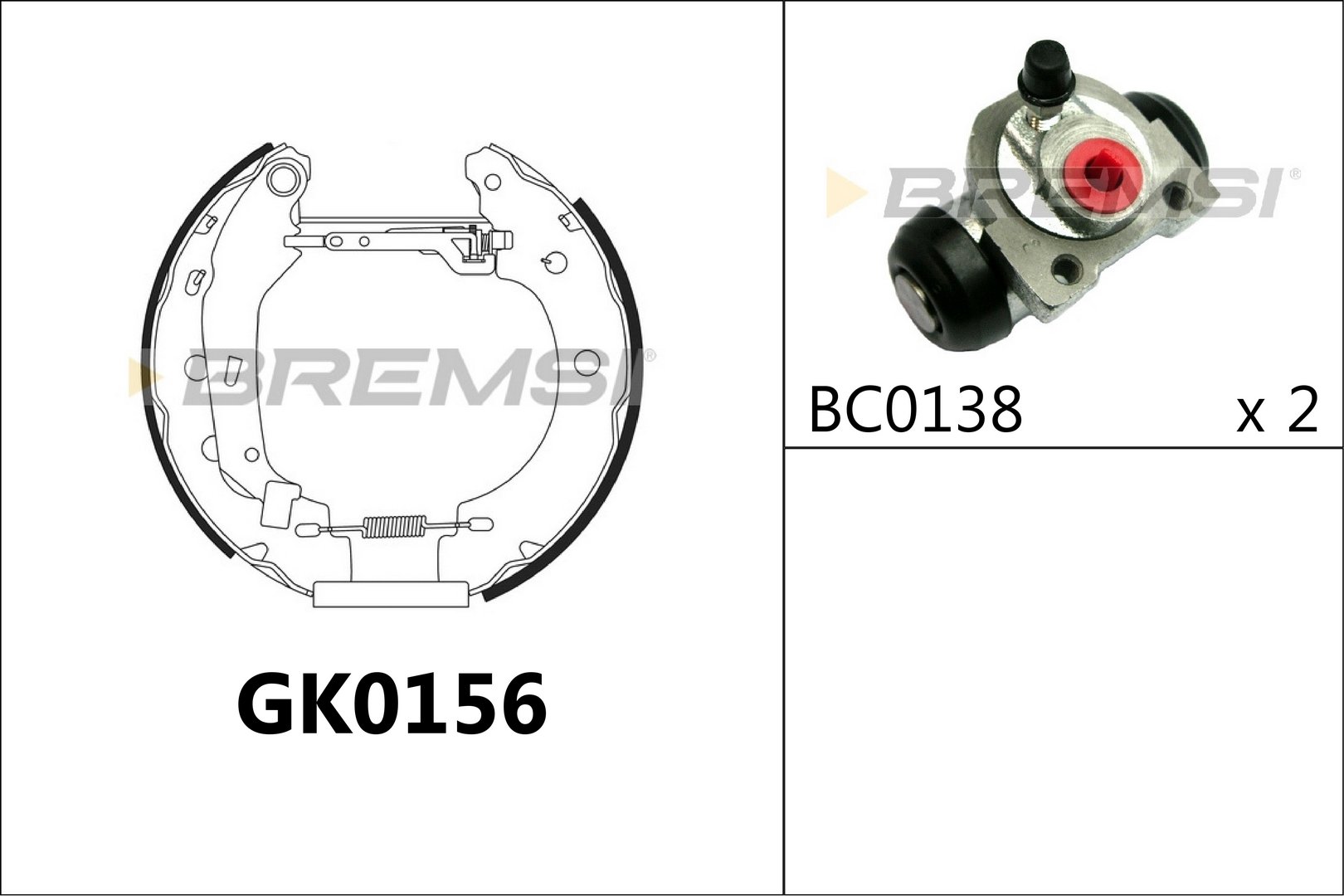BREMSI GK0156