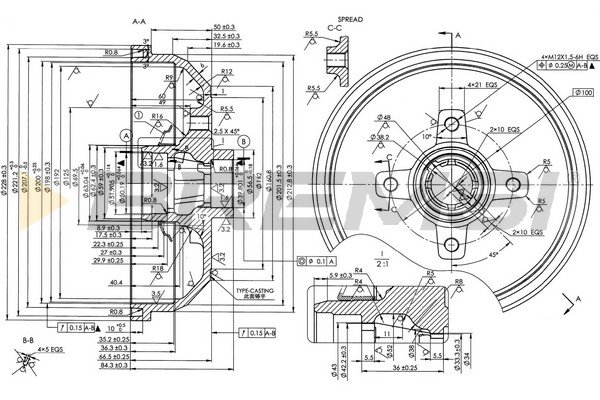 BREMSI CR5139