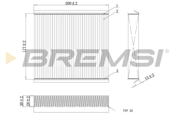 BREMSI FC0167C
