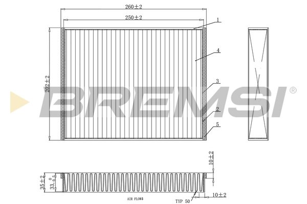 BREMSI FC0459