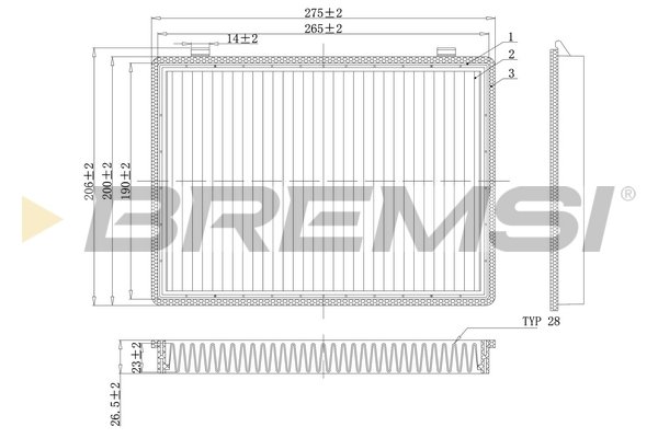 BREMSI FC0466C