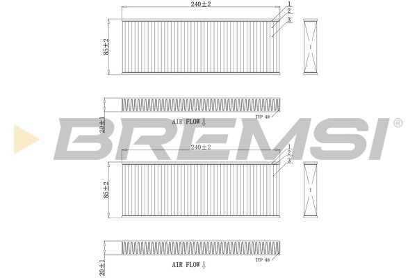 BREMSI FC0970