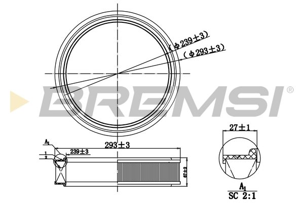 BREMSI FA0564