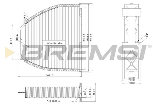 BREMSI FC0083A