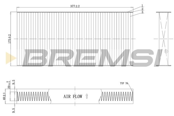 BREMSI FC0403