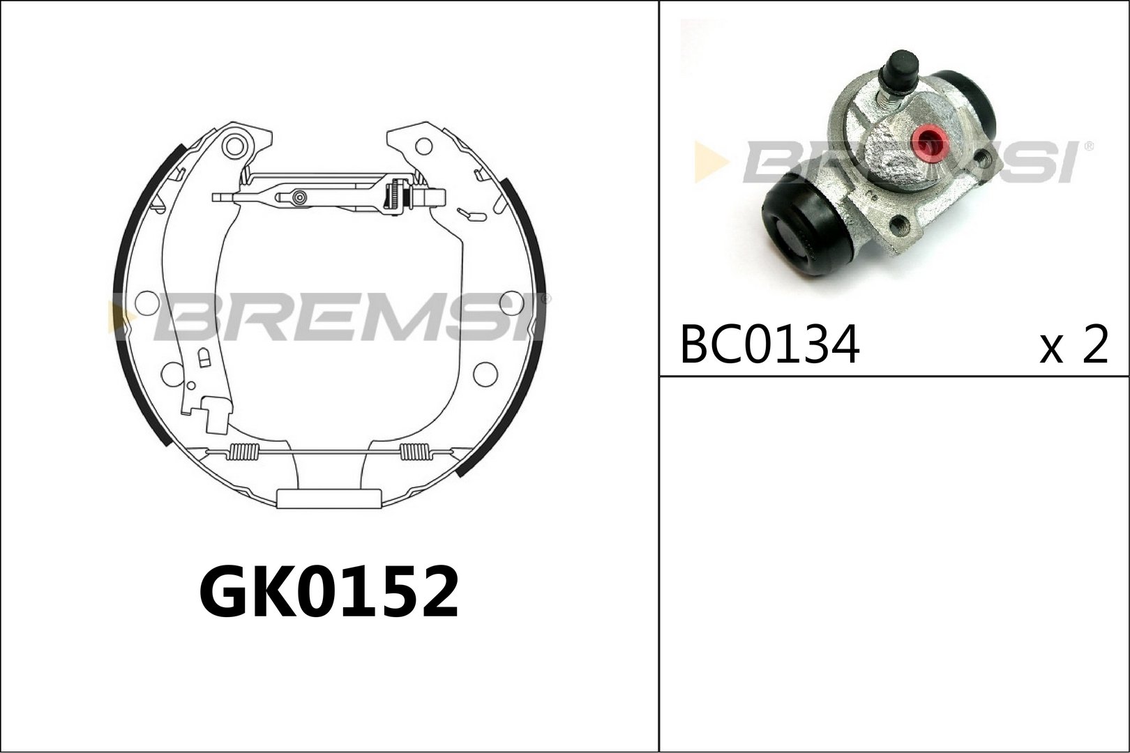 BREMSI GK0152