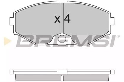 BREMSI BP2722