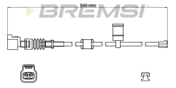 BREMSI WI0804