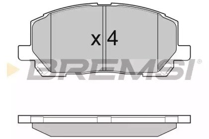 BREMSI BP2989