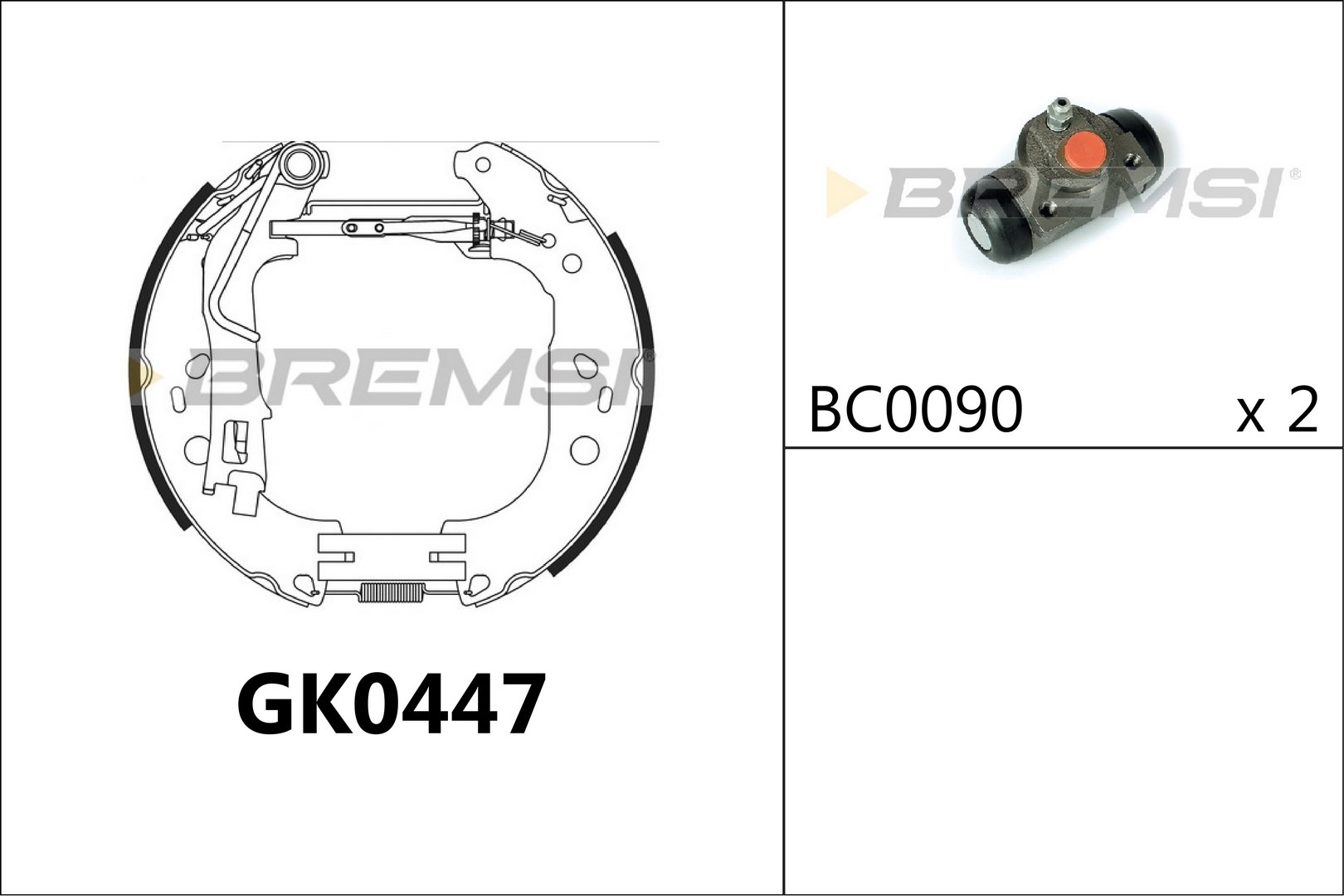 BREMSI GK0447