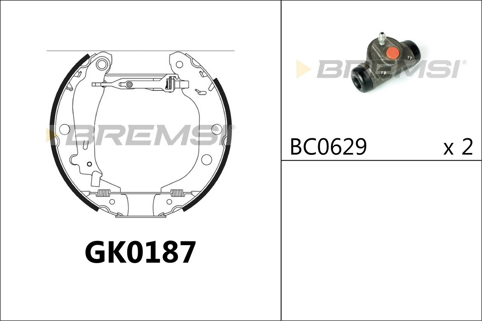 BREMSI GK0187