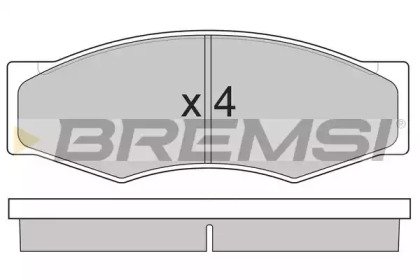 BREMSI BP2302