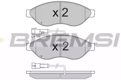 BREMSI BP3285