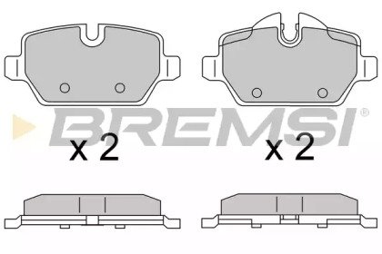 BREMSI BP3616