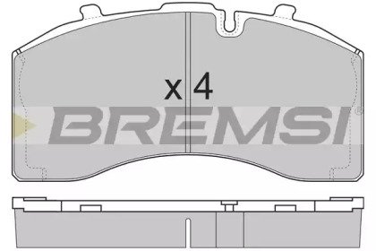 BREMSI BP7330