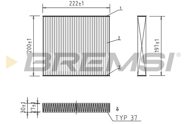 BREMSI FC1336