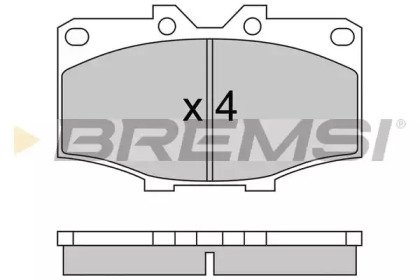 BREMSI BP2242