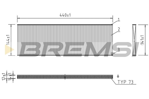 BREMSI FC0967