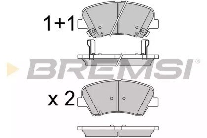 BREMSI BP3529