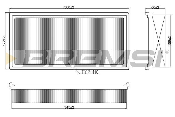 BREMSI FA2393