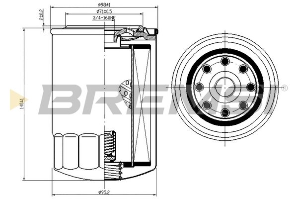 BREMSI FL0301