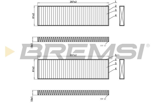 BREMSI FC0946