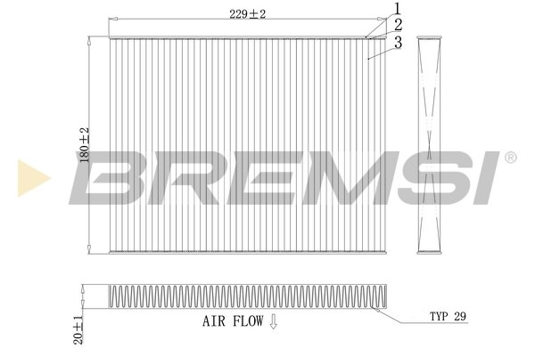 BREMSI FC0443C