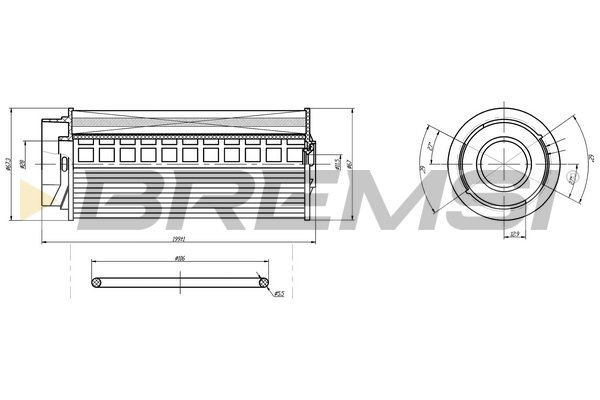 BREMSI FE0365