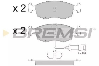 BREMSI BP2282