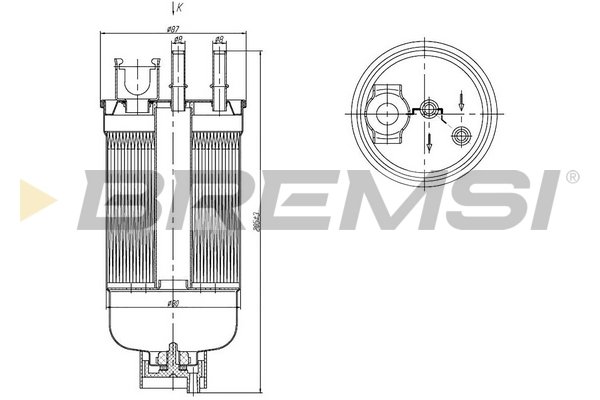 BREMSI FE1492